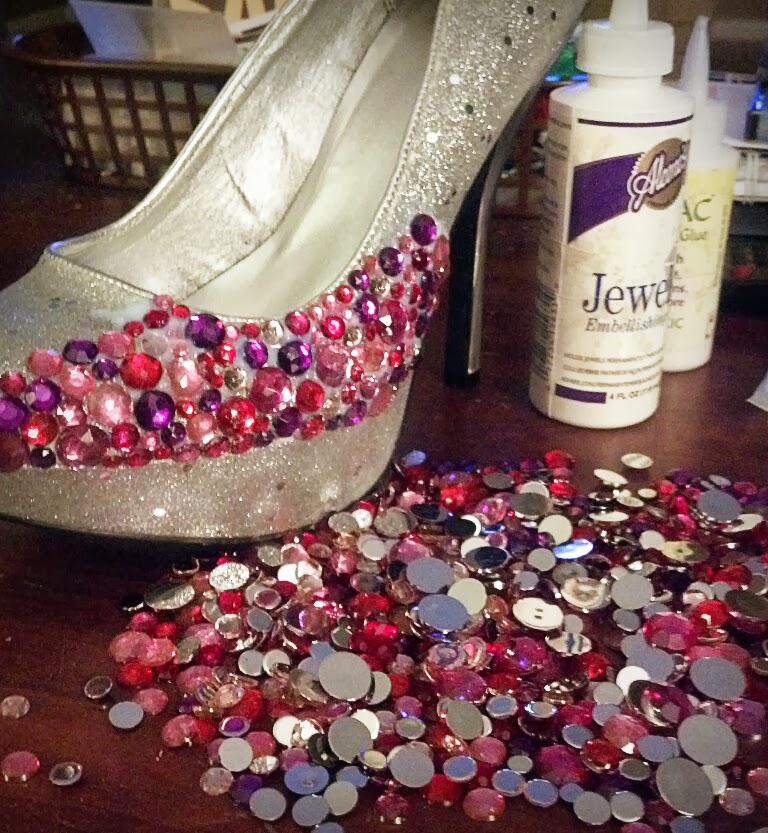 muguan rhinestone shoes